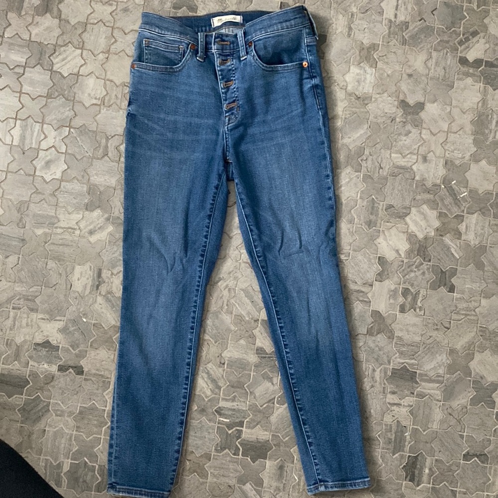 Madewell 9 inch skinny crop size 27